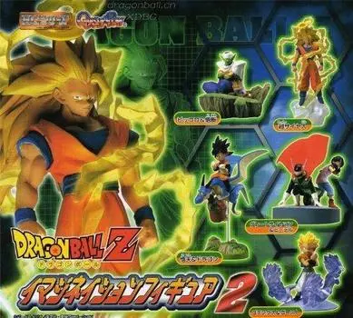 Gashapon Dragon Ball Z Imagination Фигурка 2 Все 5 типов набор