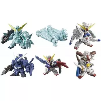 Gashapon Senshi NEXT Real Type Color Version 03 Anime Gundam Gacha Bandai All 6 Types Full Complete Set