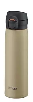 gasket Tiger thermos water bottle 500ml stainless steel bottle design The lid and gasket are integrated so there are only 3 items to wash Easy cap