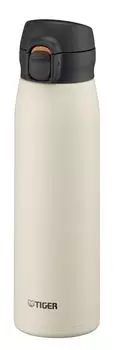gasket Tiger thermos water bottle 600ml stainless steel bottle design The lid and gasket are integrated so there are only 3 items to wash Easy cap