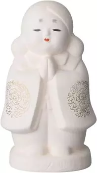 Gassho Doji Peony Buddhist Altar Home Memorial Doll/Holding [Small] Supplies,