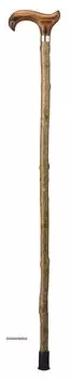 Gastrock straight walking total length 390g made of ash stick, approx. 94cm, approx. (grip beech, shaft tree)