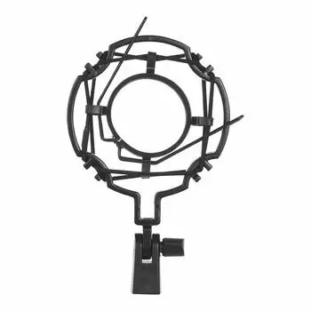 GATOR Frameworks микрофонный держатель универсальный амортизационный кронштейн для конденсаторного микрофона диаметром 55-60 мм GFW-MIC-SM5560 []