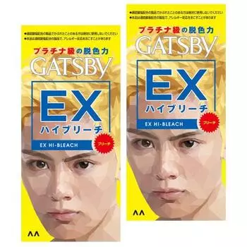 Gatsby ex high bleach quasi-drug hair color 2 pieces x 1