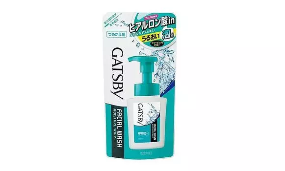 Gatsby Facial Wash Moisture Whip Refill 130ml