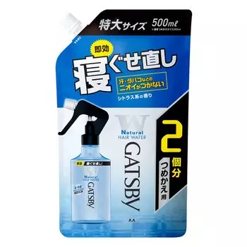 GATSBY Gatsby Relaxation Water Refill Limited 500 мл цитрусовый аромат EC Item (х 1)
