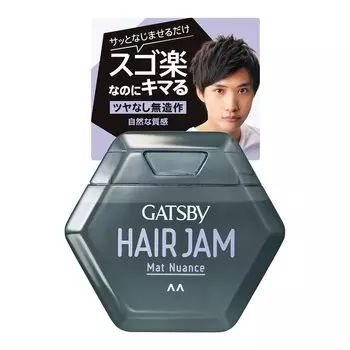 GATSBY Hair Jam Матовый оттенок 110 мл