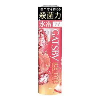 Gatsby ice deodorant spray freeze peach [antiperspirant spray for men] [deodorant spray]