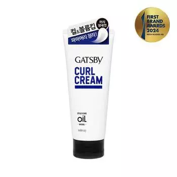 Gatsby Крем для вьющихся волос Style & Care Curl Cream 150 мл, корейские средства для волос