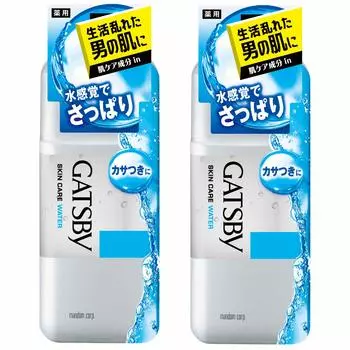 GATSBY Medicated Skin Care Water Skin Care освежающий лосьон набор 170 мл для мужчин (Квази-лекарство) (х 2)