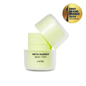 Gatsby Meta Rubber Gloss твердый 70г, 70г, 1 шт.