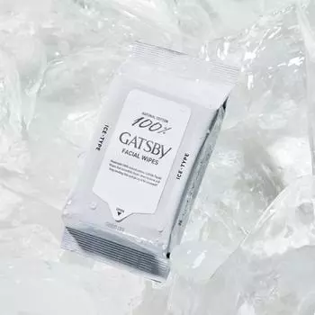 GATSBY [НОВИНКА] [Большая емкость] Бумага для лица GATSBY Ice Type 42 листа