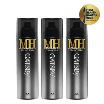 Gatsby Стайлинг-спрей Матовый и Твердый Тройной План (200млx3)