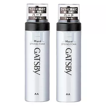 GATSBY Styling Foam Набор твердых средств для укладки волос 185 г x 2 флакона для мужчин