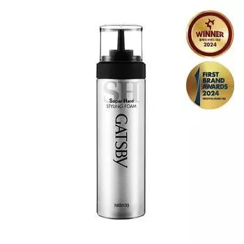 Gatsby Супертвердая пена для укладки волос 185 г