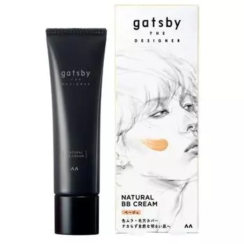 gatsby THE DESIGNER Natural BB Cream Beige [Men s Cosmetics Foundation] For acne scars, redness, and pores