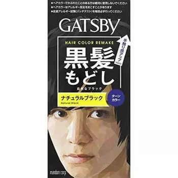 Gatsby Turn Color Натуральный черный 1 наркотик наркотики 70 мл [Mandom] (Квази-лекарство) 35г/2