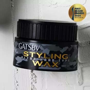 Gatsby Ultra Hard Styling Wax 80г, популярная корейская мужская косметика