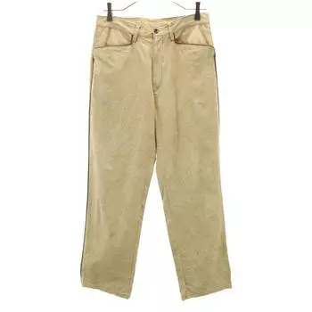 GAULTIER HOMME made in Japan Overall handle Long pants 79 Brown Men s Used