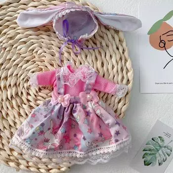 Gauze Skirt Doll Clothes Princess Dress Headwear 1/6 BJD Dolls Clothes 30cm Doll Clothes Girl Gift style 5