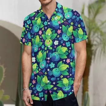 Гавайская мужская футболка с принтом ягненка 3D мужская летняя свободная пляжная футболка больших размеров с короткими рукавами мужская одежда рубашка S