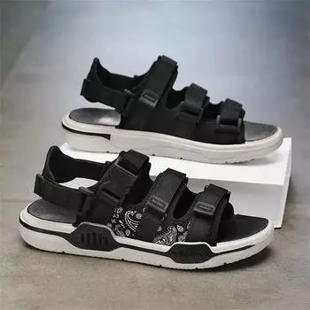 Гавайские мужские сандалии с ремешками 45 Оригинальные мужские туфли Sapatenis Тапочки 44 Кроссовки Спортивные суперпредложения Все 39