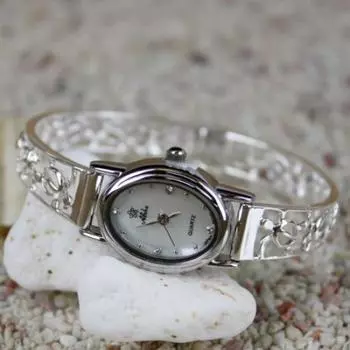 Гавайские ювелирные часы серебряный браслет часы Sukasihonu 15см /