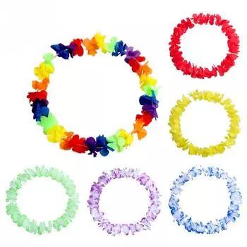 Гавайский венок для вечеринок на открытом воздухе, летний детский и взрослый фестиваль, сценическая юбка из травы, аксессуары для выступлений, реквизит для фотосъемки 10pcs