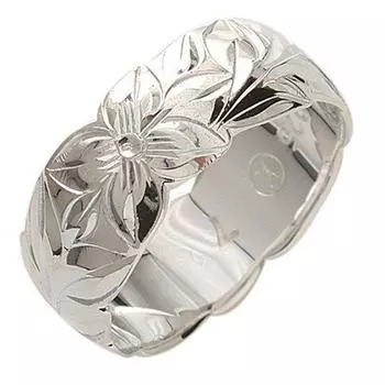 Гавайское ювелирное кольцо My Relief 8 мм [BreezyIsland] (US8-JP16.5)