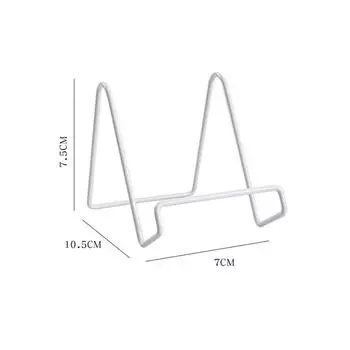 Газетная Книжная Стойка для Хранения Подставка Держатель для Демонстрации Фотографий INS Железная Стойка для Журналов Настольная 7X7.5X10.5cm