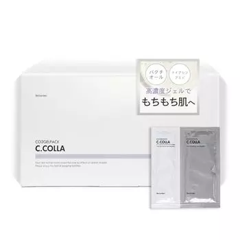 Газированная маска ccolla для лица увлажняющая высококонцентрированная маска BeGarden и ниацинамид [комбинация Bakuchiol] (12 доз)