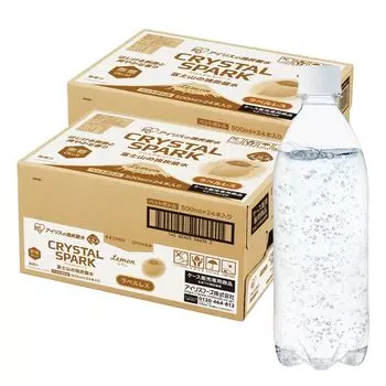 Газированная вода Iris Ohyama Без этикетки Газированная вода Fuji Strong со вкусом лимона 500 мл x 48 бутылок Mt.