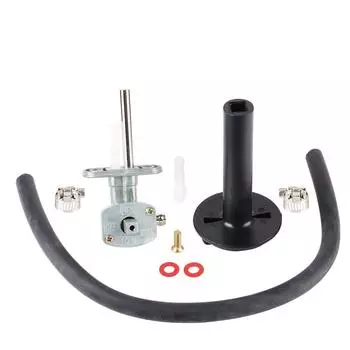 Газо-топливный кран Топливный кран Petcock в сборе Универсальный топливный маленький кран и масляный клапан для Yamaha ATV Grizzly 350 660 Bruin 350 5KM-24500-10-00 YFM350