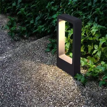 Газонное освещение, наружное водонепроницаемое IP65LED освещение, новое алюминиевое освещение для загородного дома, общественного сада, ландшафтного освещения Warm White