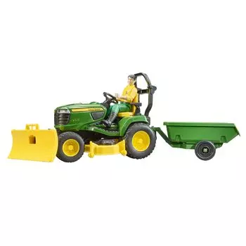газонокосилка bruder John Deere BR62104 (с фигурой)