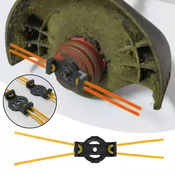 Газонокосилка с веревочной головкой, щетка для прополки, аксессуары для удаления, бесплатная износостойкая Garde P9S1 orange-1pcs