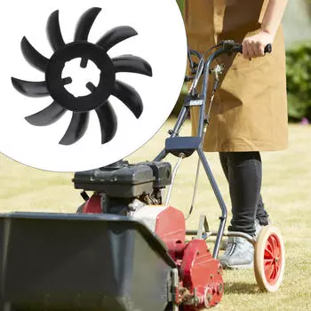 Газонокосилка вентилятор десять лопастей простая установка газонокосилка аксессуар нейлон практичный профессиональный
