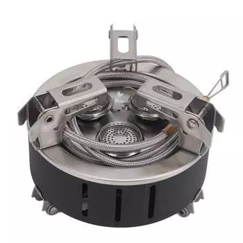 Газовая плита для кемпинга 7800 Вт с электронным зажиганием, ветрозащитная, 3 головки, газовая плита на бутане для приготовления пищи на открытом воздухе