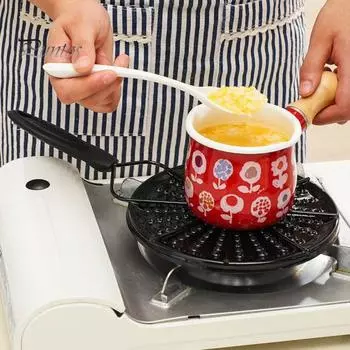 Газовая плита Теплорассеивающая пластина Сверхмощная электрическая плита Индукционная плита Теплопроводящая пластина Газовая горелка Кулинария Индукционная варочная панель Адаптер для медленного кипячения 19 cm