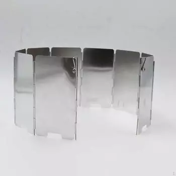 Газовая плита Ветрозащитный экран Складная горелка для печи Ветрозащитный козырек Ветрозащитный козырек Кемпинг