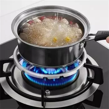 Газовая плита Вспомогательная небольшая полка для кастрюль Аксессуары для газовых плит Термостойкая плита L