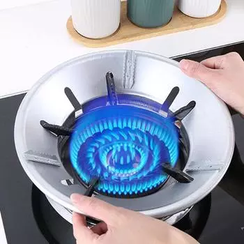 Газовая плита ветрозащитный щиток ветрозащитное кольцо из нержавеющей стали газовые плиты для пикника уличные ветровые дефлекторы ветрозащита для плиты