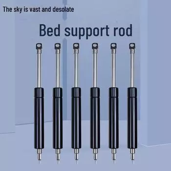 Газовая пружина Гидравлический стержень Опорный стержень для кровати, шкафа, откидной двери - Телескопический пневматический подъемный стержень load-bearing 22kg (one piece) чёрный