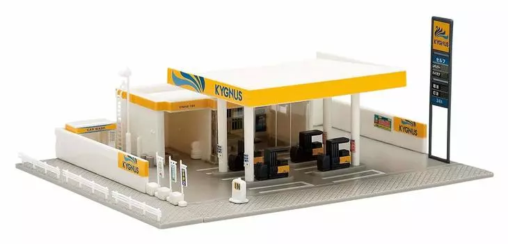Газовая станция TOMIX N Gauge Cygnus Oil 4069 Поставки для железнодорожных моделей