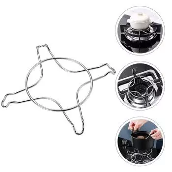 Газовая варочная панель Wok Rack Плита Паровая подставка Духовка Поддоны Кронштейн Стальная опора Работа на полке