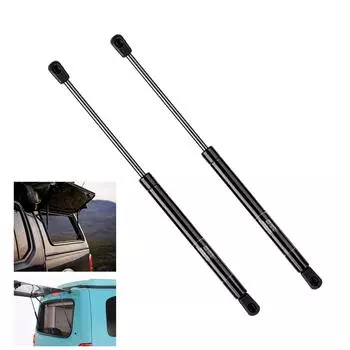 Газовые стойки 38 фунтов/169 Н. Газовые стойки 15,5 дюйма. Подъемные опоры. Газовые пружины. Опора крышки. Газовые опоры/амортизаторы, набор из 2 шт.