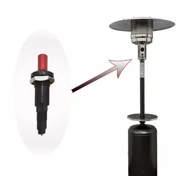 Газовый обогреватель Керамический воспламенитель Диаметр 2,6 см Для приготовления пищи на открытом воздухе