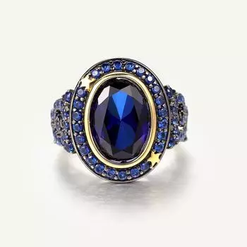 Gb Нео-готический дизайн, антикварное кольцо из настоящего стерлингового серебра 925 пробы, ювелирные изделия, винтажные кольца оригинального дизайна для женщин 5