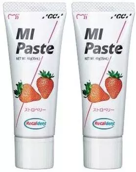 GC Dental MI Paste 40 г x 2 комплекта клубника