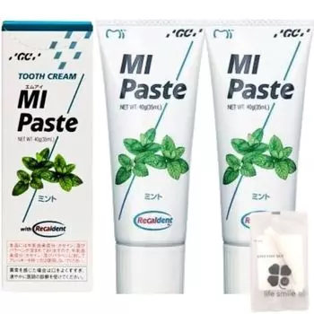 GC MI pasta mint 40g smile оригинальный набор из хлопка [Набор 2] [с жизнью включен]